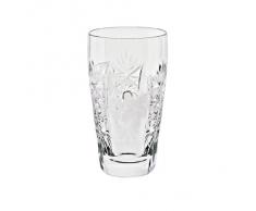 Verres à Eau en cristal, Verre à Jus, collection "GRAPES", transparent, cristal, style moderne (GERMAN CRYSTAL powered by CRISTALICA)