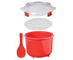 Sistema SI1110 Micro-Ondes Cuiseur Ã Riz Plastique Rouge 45 x 35 x 25 cm 2,6 L