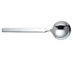 A di Alessi Dry Cuillere Ã soupe en acier Ã manche - Set de 6 piÃ¨ces - SatinÃ©