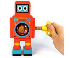 Suck UK Robot casse-noix, petit rouge