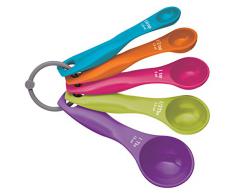 Kitchen Craft Colourworks Lot de 5 cuillères doseuses