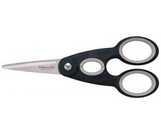 Fiskars Ciseaux de cuisine, Longueur totale: 22 cm, Acier de qualité/Plastique, Functional Form, 1003034
