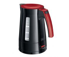 Melitta 100301, Enjoy Aqua, bouilloire électrique, 1,7 L, noir/rouge, 2400 W