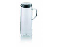Kela 11398 pichet à boissons froides en verre, couvercle hermétique, contenance 1,6 litres, Pitcher