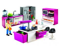 Playmobil - A1502744 - Jeu De Construction - Cuisine Avec Ilot
