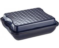 Dr. Oetker 1301 Back-Idee Kreativ Plat Ã Four avec Couvercle Ã©maillÃ© TrÃ¨s Grand Format