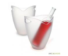 Pulltex 107-601-00 Transparent Seau à Glace, Acrylique, 21 x 26 cm, 21 x 21 x 26 cm