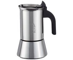 Bialetti 0001682 Cafetière, Acier Inoxydable, Argent, 4 Tasses