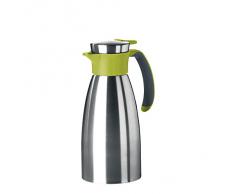 Emsa 512575 SOFT GRIP Pichet isotherme, fermeture Quick Tip, 1 Litre, 100% hermétique, vert