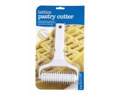 Kitchen Craft Rouleau à pâtisserie en treillis Blanc