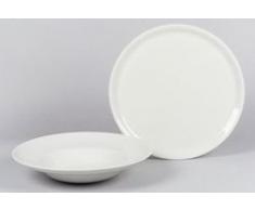 Cosy&Trendy 201097 Assiette Ã Pizza, Blanc, diamÃ¨tre 30,5 cm