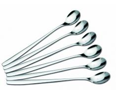 CHG 9285-00 Set de 6 Cuillères de Yogourt/Longdrink/Glace