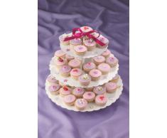 Culpitt Présentoir à gâteaux en carton avec 3 étages