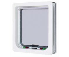 PetMate Chatière Cat Mate Grande Blanc , Hauteur x longueur x largeur : 24 cm x 5 cm x 25 cm