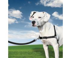 PetSafe - Harnais pour Chien Moyen Easy Walk (M), Facile à Utiliser, Anti-Traction avec 4 points de Réglage pour un Confort Maximal - Noir