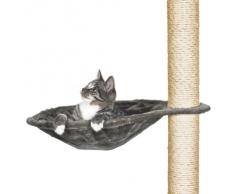 Plate forme relax pour arbre à chat avec cadre métal, ø 40 cm, gris platinium