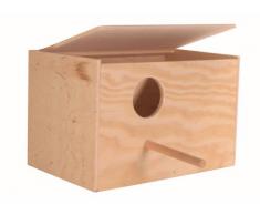 Nichoir , 30 × 20 × 20 cm pour grandes perruches