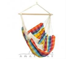Amazonas AZ-2030290 Chaise-hamac Brasil (Arc-en-ciel)
