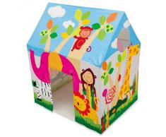 INTEX- maisonnette Jungle en Tissu 95x75x107cm, 07782