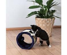 Trixie Griffoir Rouleau Sisal/Peluche Diamètre 23 × 20 cm Bleu pour Chat