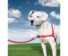 PetSafe Harnais pour Chien Moyen Easy Walk (M) - Harnais Ajustable et Anti-Traction - 4 points de Réglage pour un Confort Maximal - Rouge