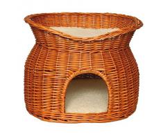 Panier pour Chat Nid en Osier