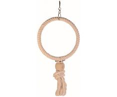 Perchoir balançoire - Anneau en coton diam. 230 mm pour oiseaux