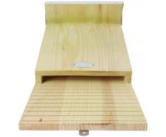 Esschert Design Nichoir à chauve-souris 18 x 17 x 39 cm