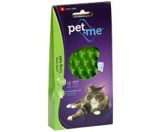 Pet+Me Brosse pour Poil Long pour Chat Vert