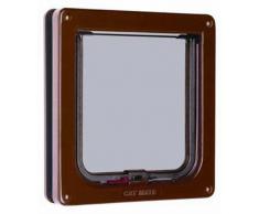 PetMate Chatière Cat Mate Verrouillable Marron