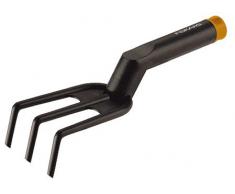 Fiskars 1001600 Solid Griffe de jardin, Noir