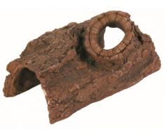 Grotte souche d'arbre, pour aquarium ou terrarium, 21 cm