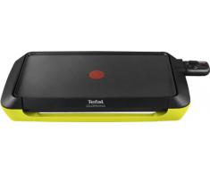 Tefal CB660301 Plancha Colormania Plaque Anti-Adhésive XL 6 à 8 Personnes Cuisson sans Ajout de Matière Grasse Thermo-Spot 2000W Vert