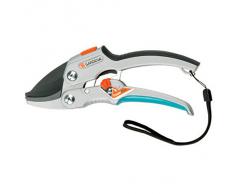 GARDENA Sécateur à enclume SmartCut Comfort de : sécateur robuste à enclume pour le bois épais et sec jusquà 25 mm de diamètre, avec deux positions de poignée et poignées en alu (8798-20)