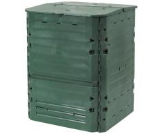 Tierra Garden Grand composteur « Thermo King » en polypropylène, d'une capacité de 600 litres 160-Gallon Green