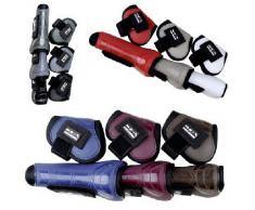 HKM 8566 Pony COB Full Lot de 4 guêtres de Saut & protège-boulets avec Doublure