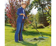 Râteau à Gazon Combisystem de Gardena : Râteau, Largeur de Travail de 60 Cm, pour Ramasser le Gazon Coupé, Adapté à tous les Manches Combisystem, avec Bac de Ramassage Pratique (3381-20)