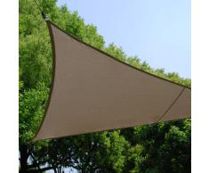 Voile d'ombrage Triangulaire (L5m) Curacao Taupe