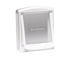 Petsafe Chatière 740SGIFD pour Chien Porte avec Abattant à Fermeture Magnétique Blanc