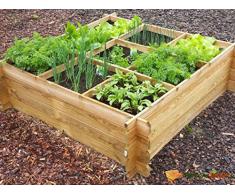 Carré de potager en bois traité Persil 140