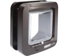 Sureflap chatière à Puce Électronique pour chat, Brun