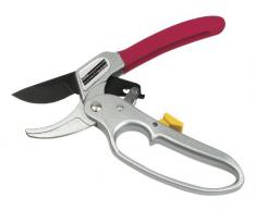 Brüder Mannesmann Werkzeuge M63210 Sécateur de jardin à cliquet en aluminium