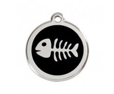 Red Dingo Médaille pour Chat Arêtes Noir