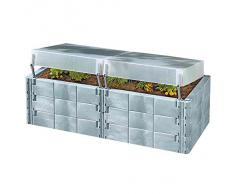 Juwel 20575 carré potager surélevé avec toit thermique 2 en 1