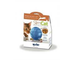 PetSafe - Jouet Distributeur de Croquettes pour Chat SlimCat, Jouet Interactif à Friandises - Bleu