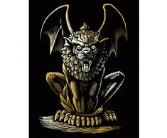 Royal & Langnickel GOLF27 Feuille dor 8 x 10 Lion Gargouille