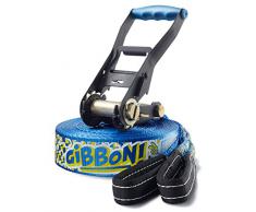 Gibbon GBFL1 Slackline Mixte Adulte, Bleu, Standard
