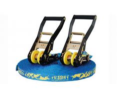 Gibbon 13895 Kit Slackline Tube X13 Bleu