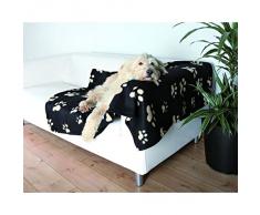 Trixie Plaid pour Chiens et Chats Barney 100 x 150 cm Noir/Beige