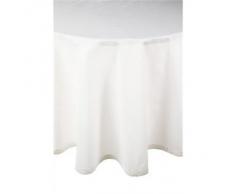 douceur dintÃ©rieur nappe ronde (0)180cm essentiel blanc